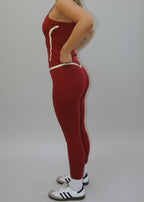 The Gym leggings - Deep Red