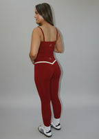 The Gym leggings - Deep Red