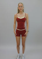 The Gym Top - Deep Red