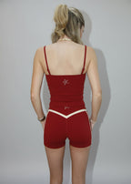 The Gym Shorts - Deep Red